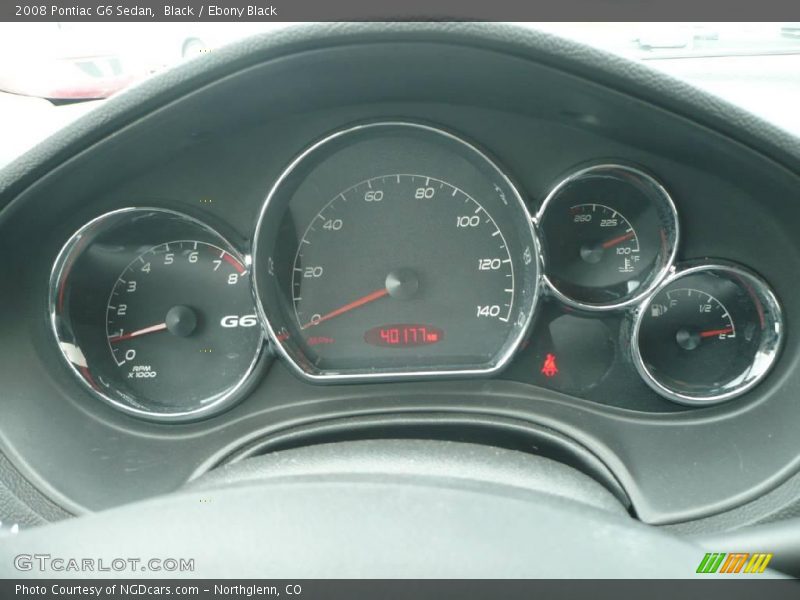 Black / Ebony Black 2008 Pontiac G6 Sedan