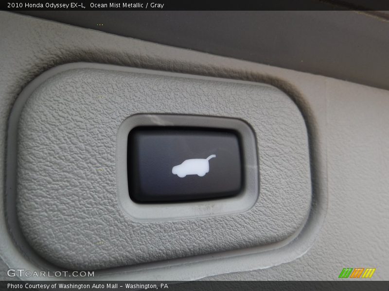 Ocean Mist Metallic / Gray 2010 Honda Odyssey EX-L