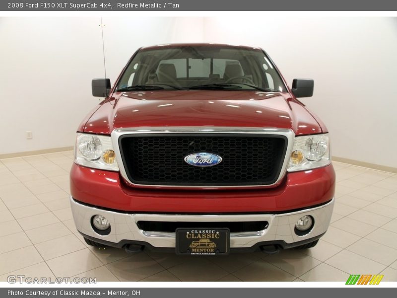 Redfire Metallic / Tan 2008 Ford F150 XLT SuperCab 4x4