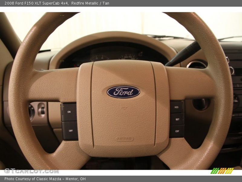 Redfire Metallic / Tan 2008 Ford F150 XLT SuperCab 4x4