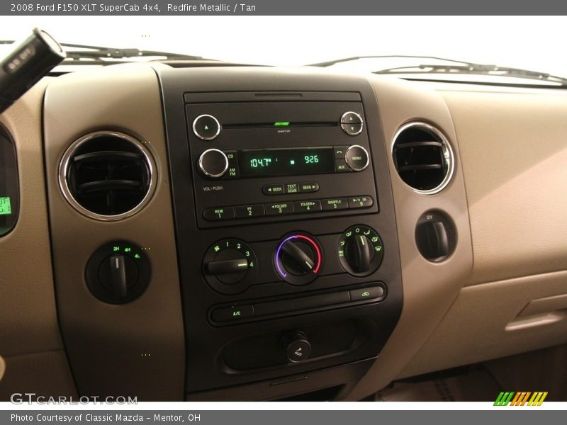 Redfire Metallic / Tan 2008 Ford F150 XLT SuperCab 4x4