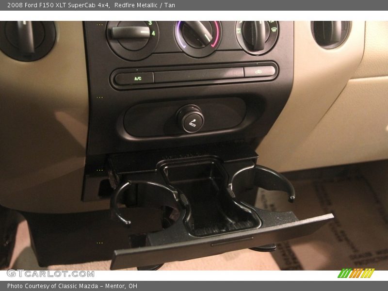 Redfire Metallic / Tan 2008 Ford F150 XLT SuperCab 4x4