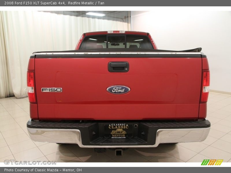 Redfire Metallic / Tan 2008 Ford F150 XLT SuperCab 4x4