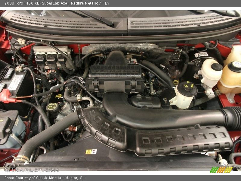 Redfire Metallic / Tan 2008 Ford F150 XLT SuperCab 4x4