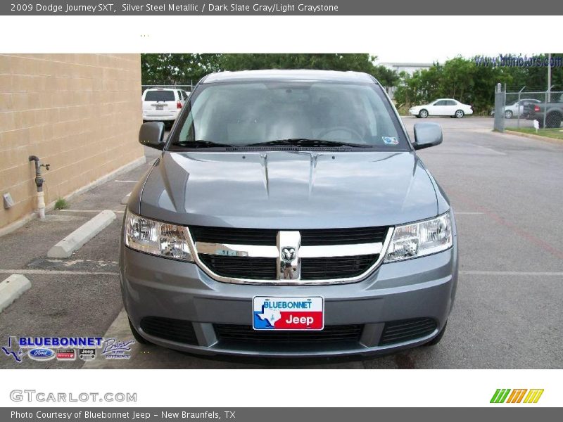 Silver Steel Metallic / Dark Slate Gray/Light Graystone 2009 Dodge Journey SXT
