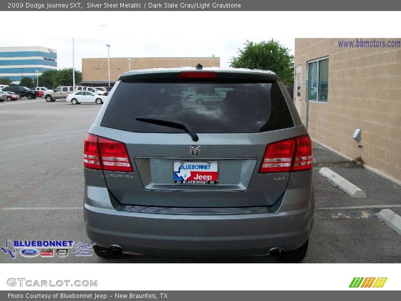Silver Steel Metallic / Dark Slate Gray/Light Graystone 2009 Dodge Journey SXT