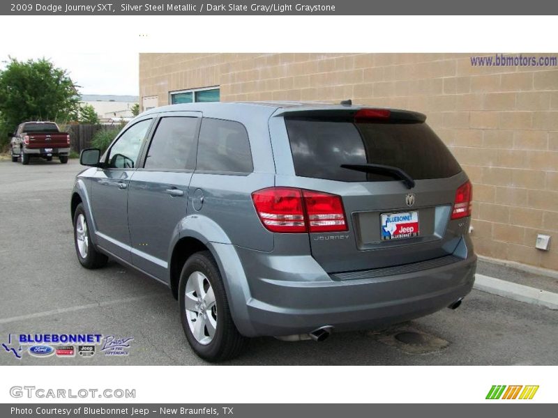 Silver Steel Metallic / Dark Slate Gray/Light Graystone 2009 Dodge Journey SXT
