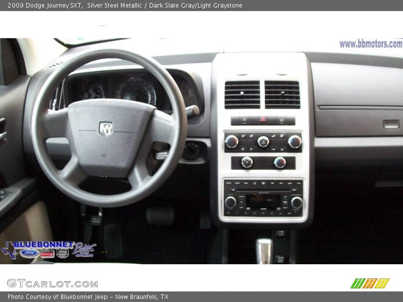 Silver Steel Metallic / Dark Slate Gray/Light Graystone 2009 Dodge Journey SXT