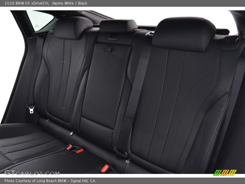 Alpine White / Black 2016 BMW X6 xDrive50i