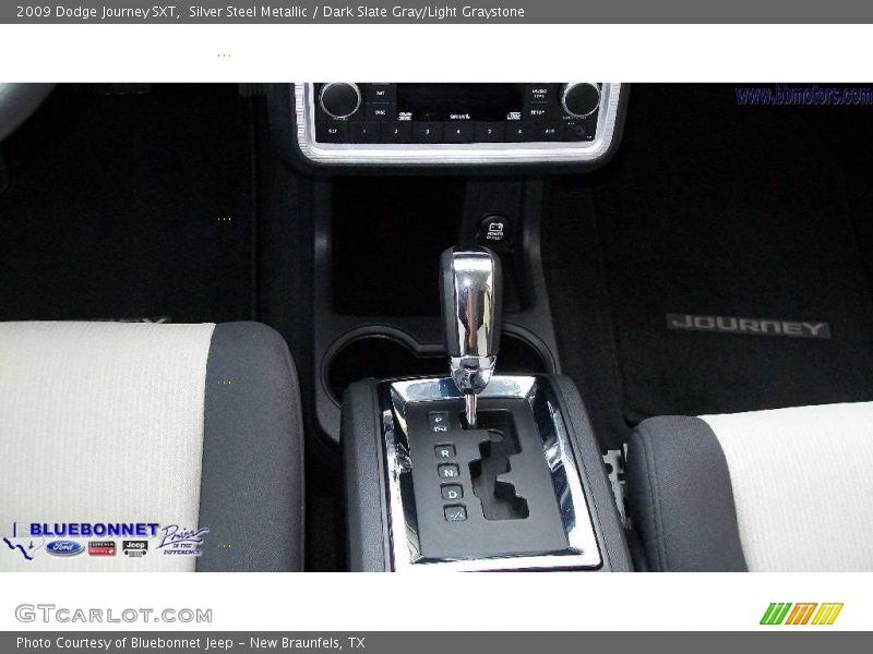 Silver Steel Metallic / Dark Slate Gray/Light Graystone 2009 Dodge Journey SXT