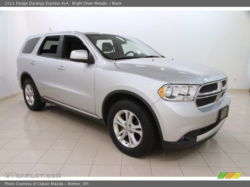 Bright Silver Metallic / Black 2011 Dodge Durango Express 4x4