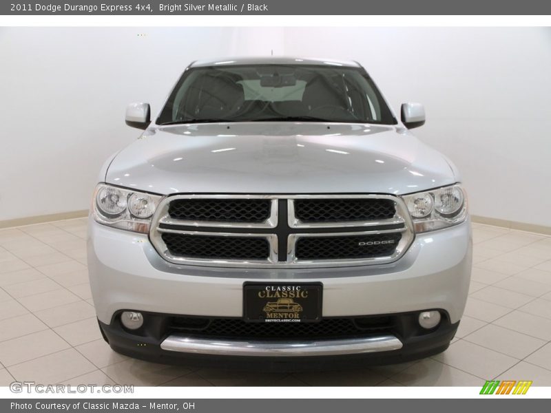 Bright Silver Metallic / Black 2011 Dodge Durango Express 4x4