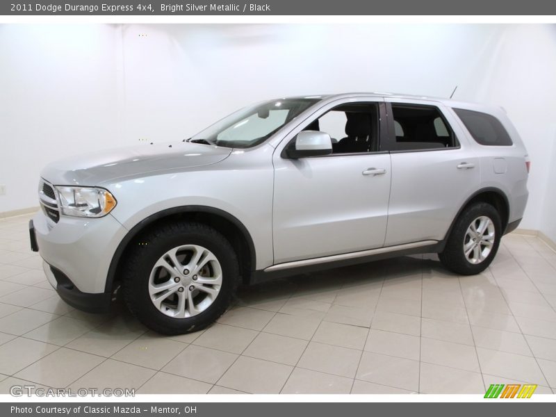 Bright Silver Metallic / Black 2011 Dodge Durango Express 4x4
