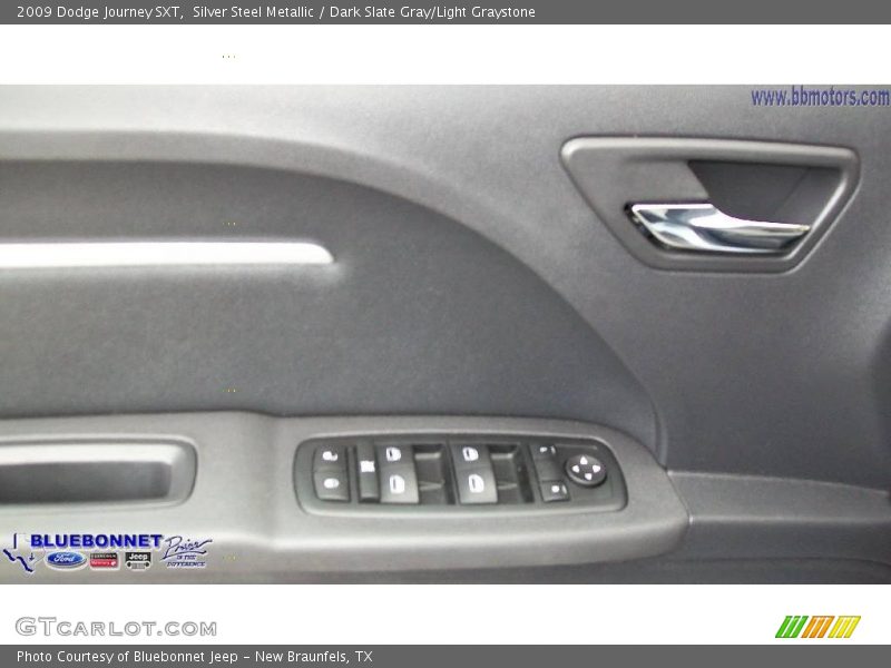 Silver Steel Metallic / Dark Slate Gray/Light Graystone 2009 Dodge Journey SXT
