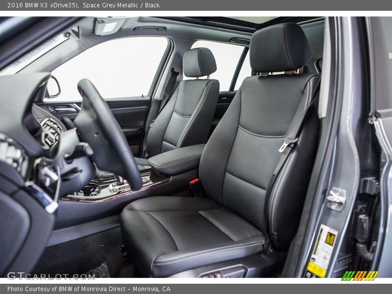 Space Grey Metallic / Black 2016 BMW X3 xDrive35i