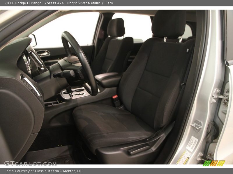 Bright Silver Metallic / Black 2011 Dodge Durango Express 4x4