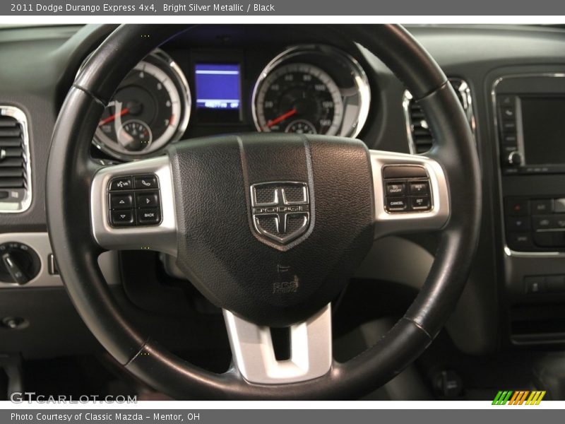 Bright Silver Metallic / Black 2011 Dodge Durango Express 4x4