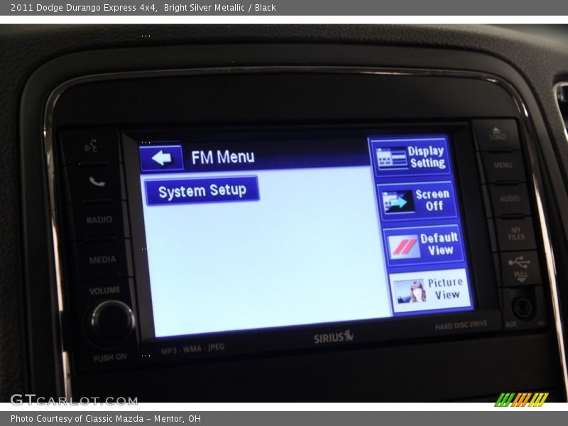 Bright Silver Metallic / Black 2011 Dodge Durango Express 4x4