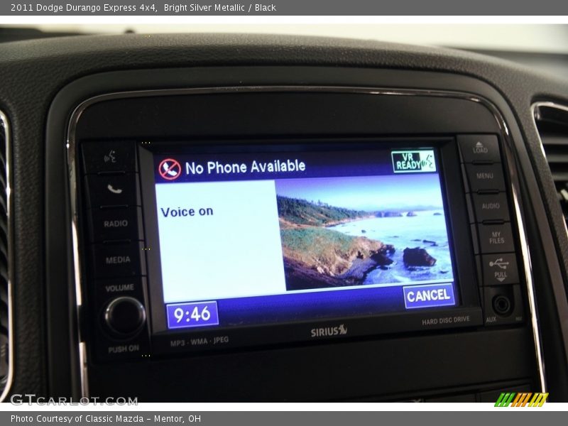 Bright Silver Metallic / Black 2011 Dodge Durango Express 4x4