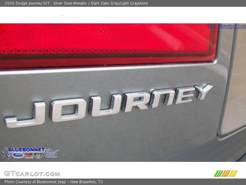 Silver Steel Metallic / Dark Slate Gray/Light Graystone 2009 Dodge Journey SXT