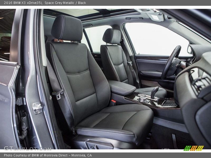 Space Grey Metallic / Black 2016 BMW X3 xDrive35i