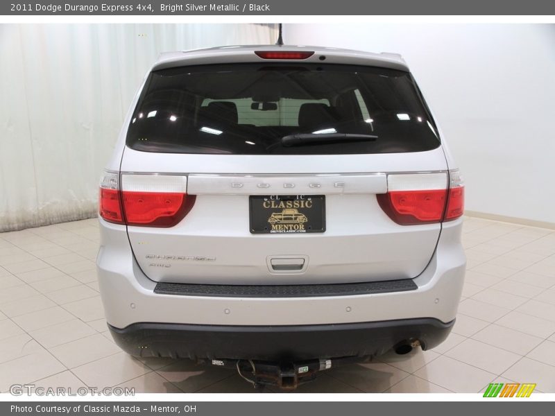 Bright Silver Metallic / Black 2011 Dodge Durango Express 4x4