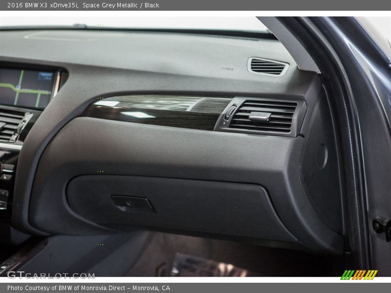 Space Grey Metallic / Black 2016 BMW X3 xDrive35i