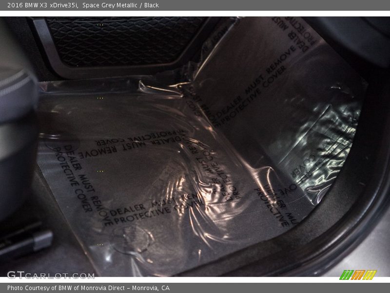 Space Grey Metallic / Black 2016 BMW X3 xDrive35i