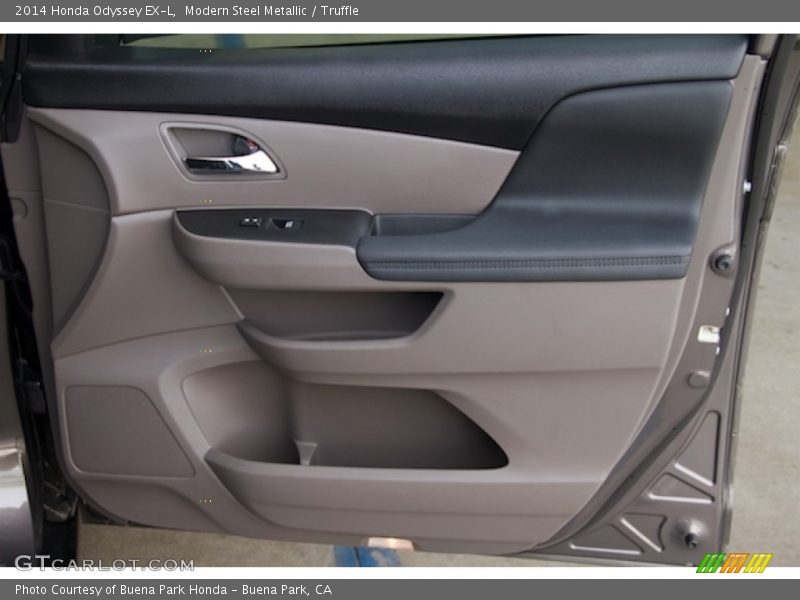 Modern Steel Metallic / Truffle 2014 Honda Odyssey EX-L