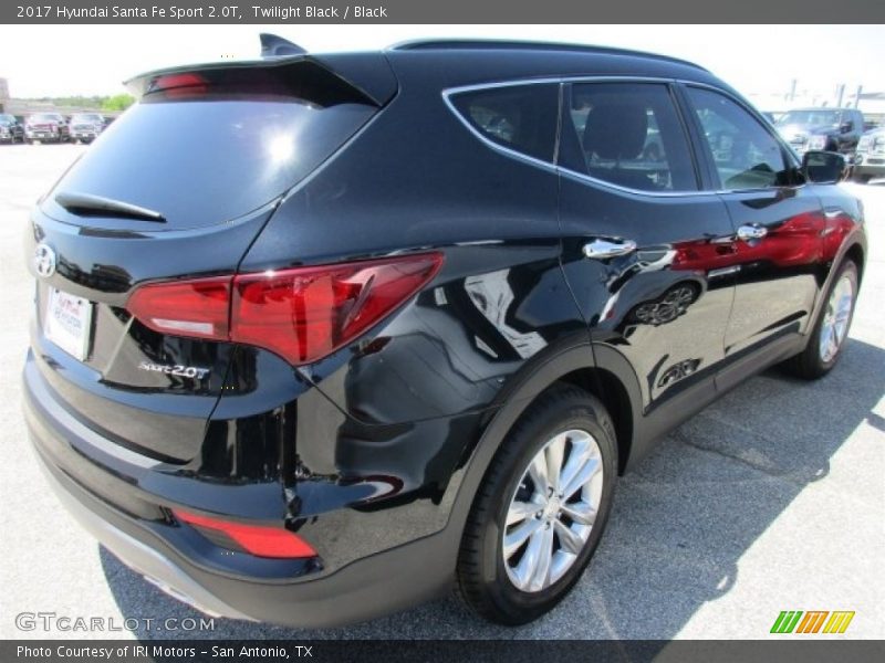 Twilight Black / Black 2017 Hyundai Santa Fe Sport 2.0T