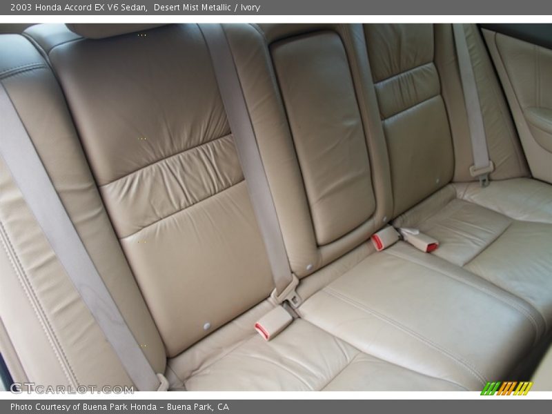Desert Mist Metallic / Ivory 2003 Honda Accord EX V6 Sedan