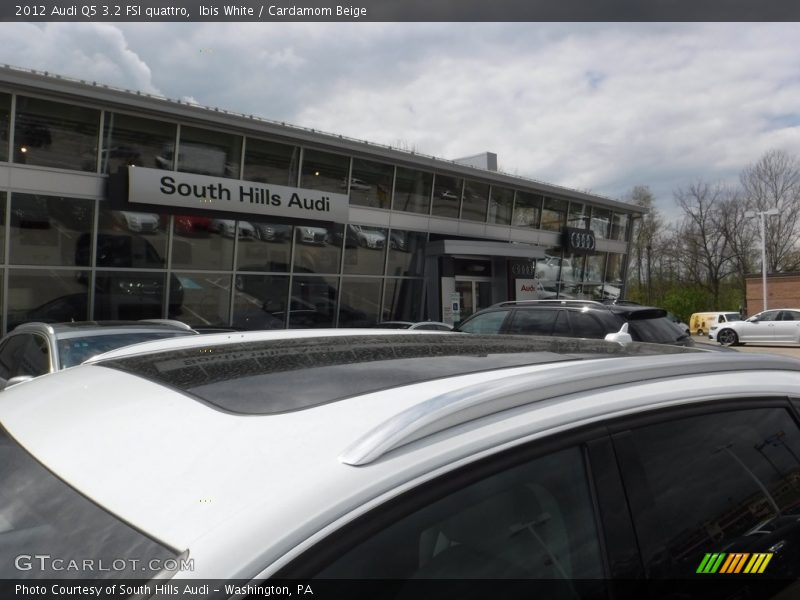 Ibis White / Cardamom Beige 2012 Audi Q5 3.2 FSI quattro
