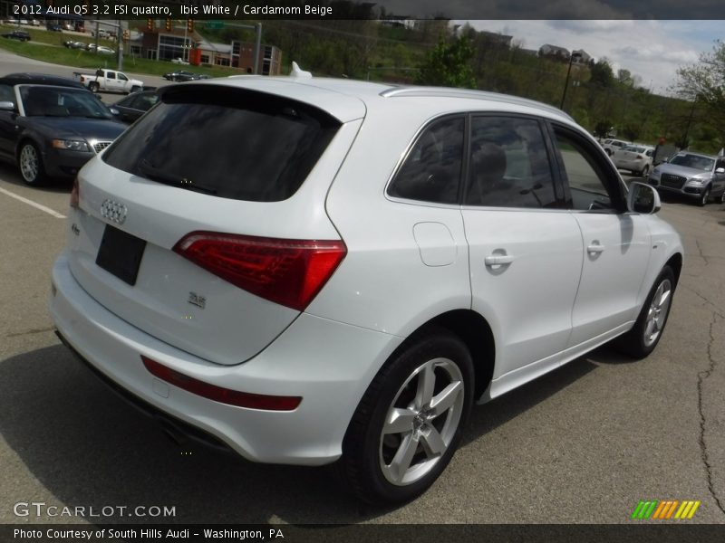 Ibis White / Cardamom Beige 2012 Audi Q5 3.2 FSI quattro
