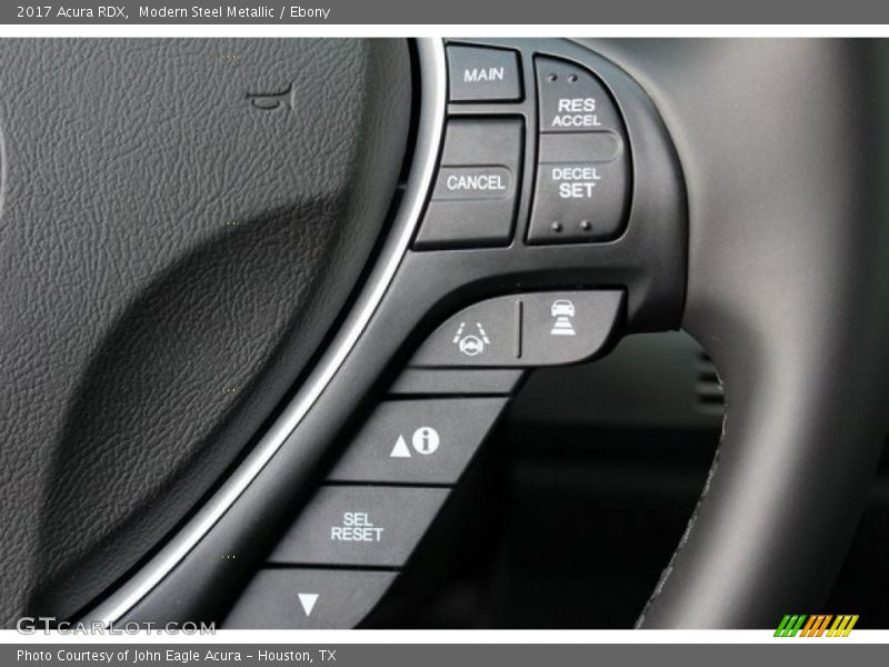 Modern Steel Metallic / Ebony 2017 Acura RDX
