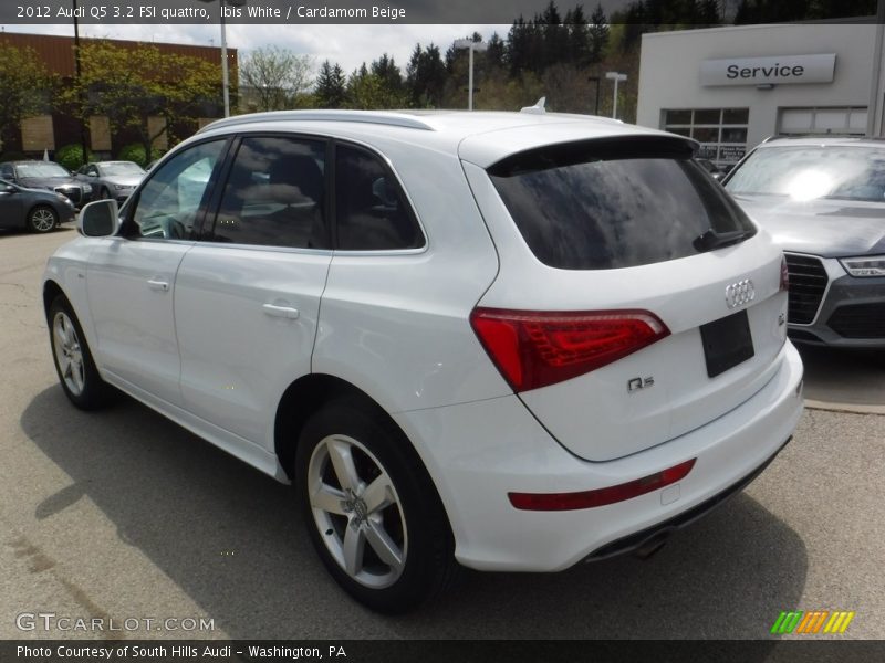 Ibis White / Cardamom Beige 2012 Audi Q5 3.2 FSI quattro