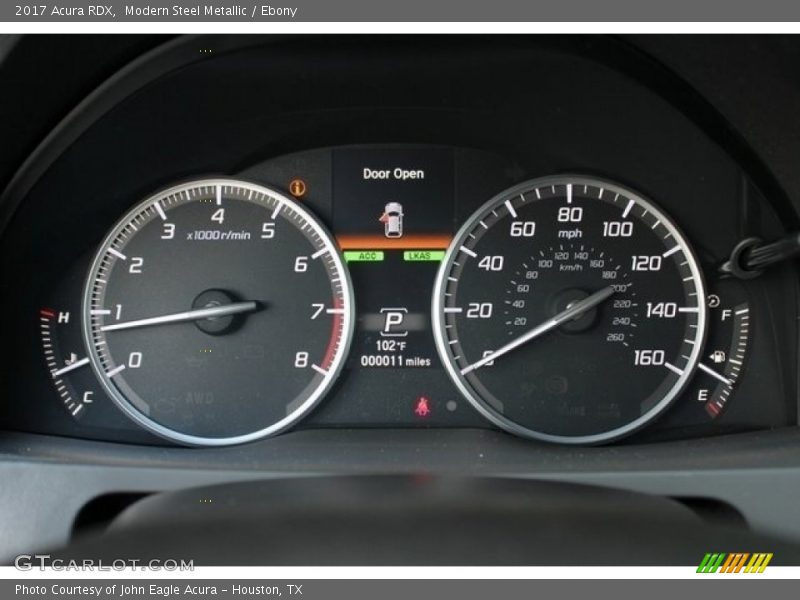 Modern Steel Metallic / Ebony 2017 Acura RDX