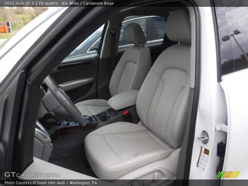 Ibis White / Cardamom Beige 2012 Audi Q5 3.2 FSI quattro