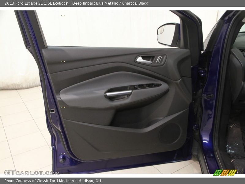 Deep Impact Blue Metallic / Charcoal Black 2013 Ford Escape SE 1.6L EcoBoost