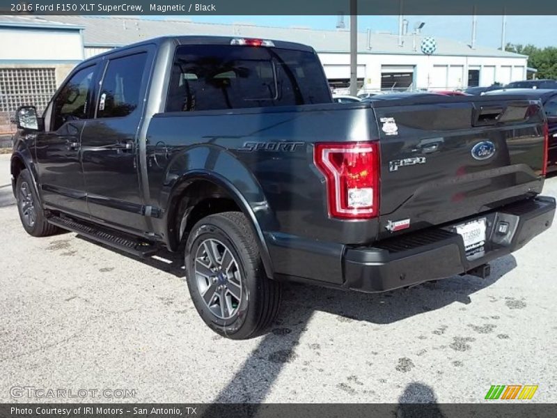Magnetic / Black 2016 Ford F150 XLT SuperCrew
