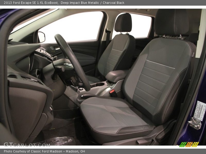 Deep Impact Blue Metallic / Charcoal Black 2013 Ford Escape SE 1.6L EcoBoost