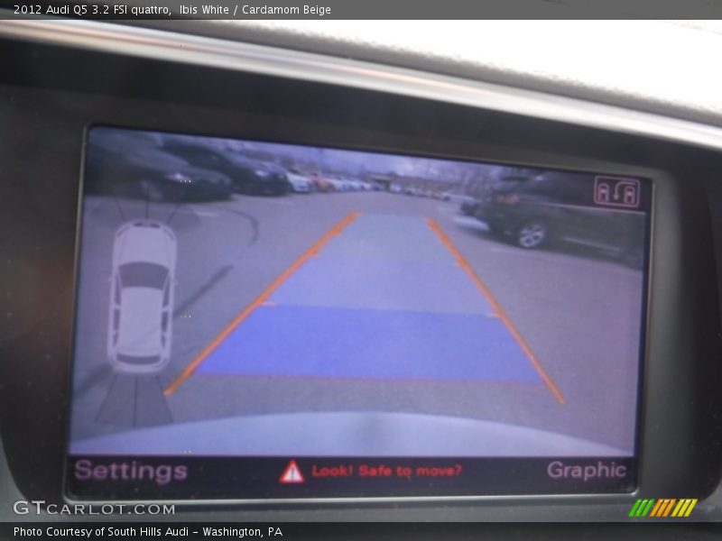 Ibis White / Cardamom Beige 2012 Audi Q5 3.2 FSI quattro