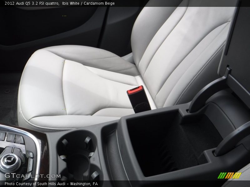 Ibis White / Cardamom Beige 2012 Audi Q5 3.2 FSI quattro