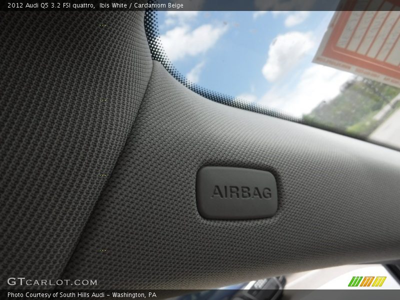 Ibis White / Cardamom Beige 2012 Audi Q5 3.2 FSI quattro