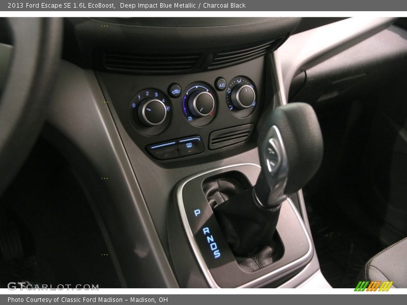 Deep Impact Blue Metallic / Charcoal Black 2013 Ford Escape SE 1.6L EcoBoost