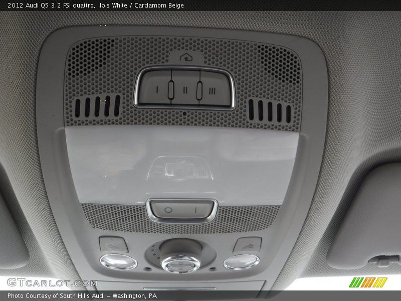 Ibis White / Cardamom Beige 2012 Audi Q5 3.2 FSI quattro