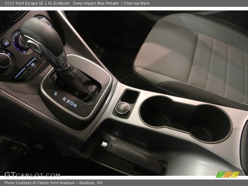 Deep Impact Blue Metallic / Charcoal Black 2013 Ford Escape SE 1.6L EcoBoost