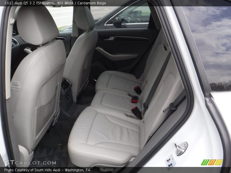 Ibis White / Cardamom Beige 2012 Audi Q5 3.2 FSI quattro