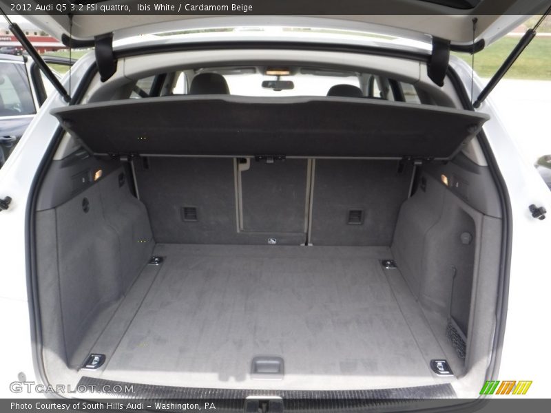Ibis White / Cardamom Beige 2012 Audi Q5 3.2 FSI quattro