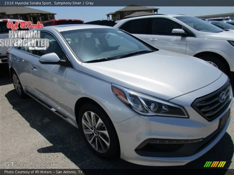 Symphony Silver / Gray 2016 Hyundai Sonata Sport