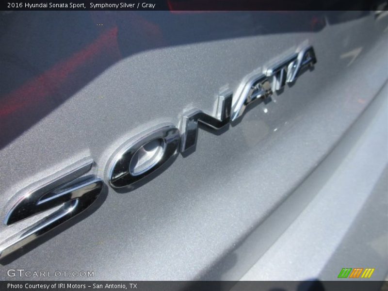 Symphony Silver / Gray 2016 Hyundai Sonata Sport